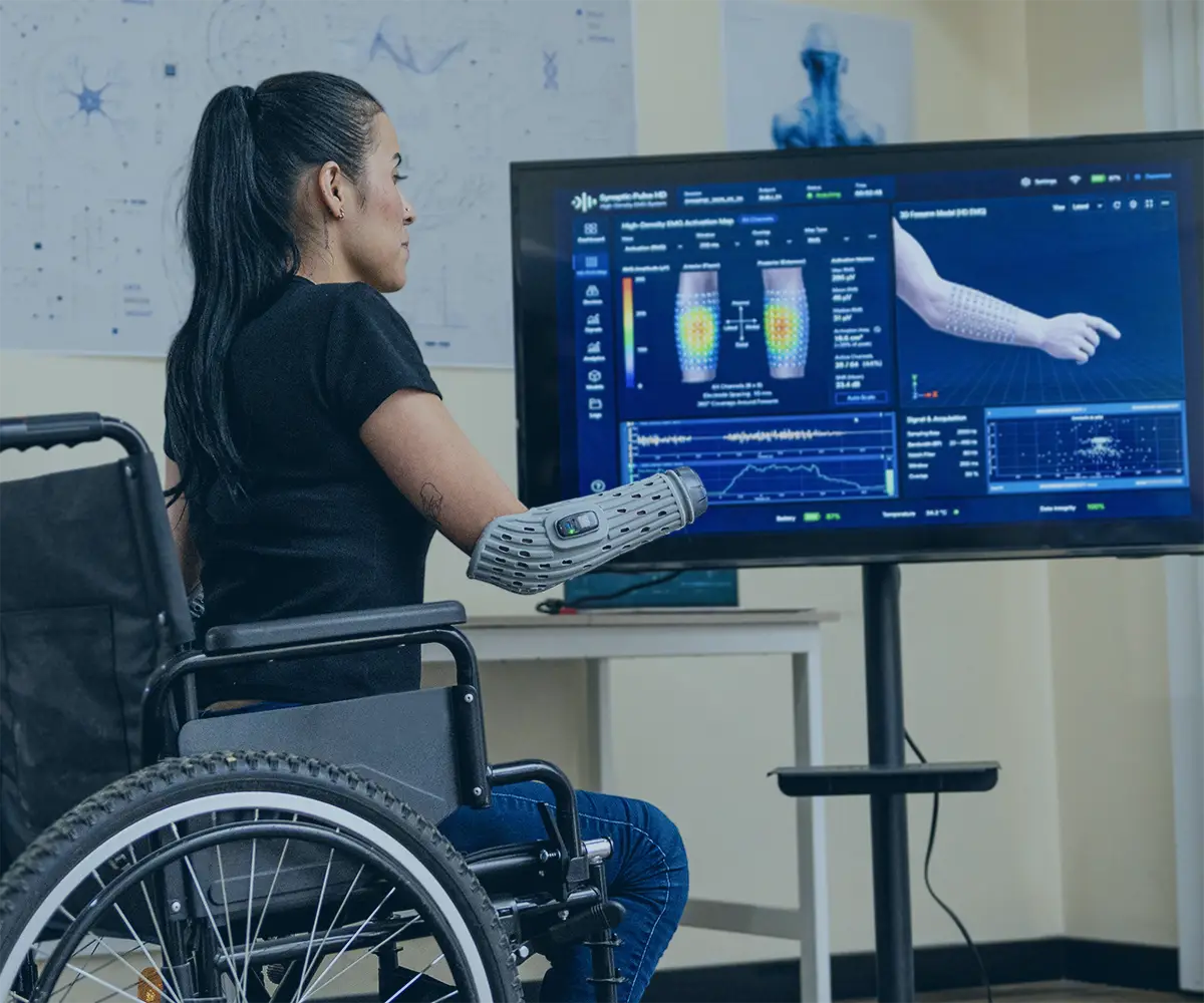 Synaptic Pulse neuromuscular interface technology